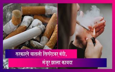 सरकारने घातली Cigarette वर बंदी, नियमांचे उल्लंघन केल्यास होणार कायदेशीर कारवाई