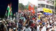 Gujarat Assembly Election Result 2022: गुजरातमध्ये भाजपची विजयाकडे वाटचाल, काँग्रेस गळपाटला, AAP चंचूप्रवेशाच्या मार्गावर