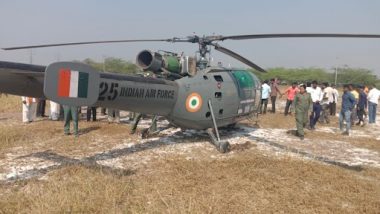 बारामती मध्ये IAF च्या Chetak Helicopter चं आपत्कालीन लॅन्डिंग; एअरक्राफ्ट, क्रू सुरक्षित