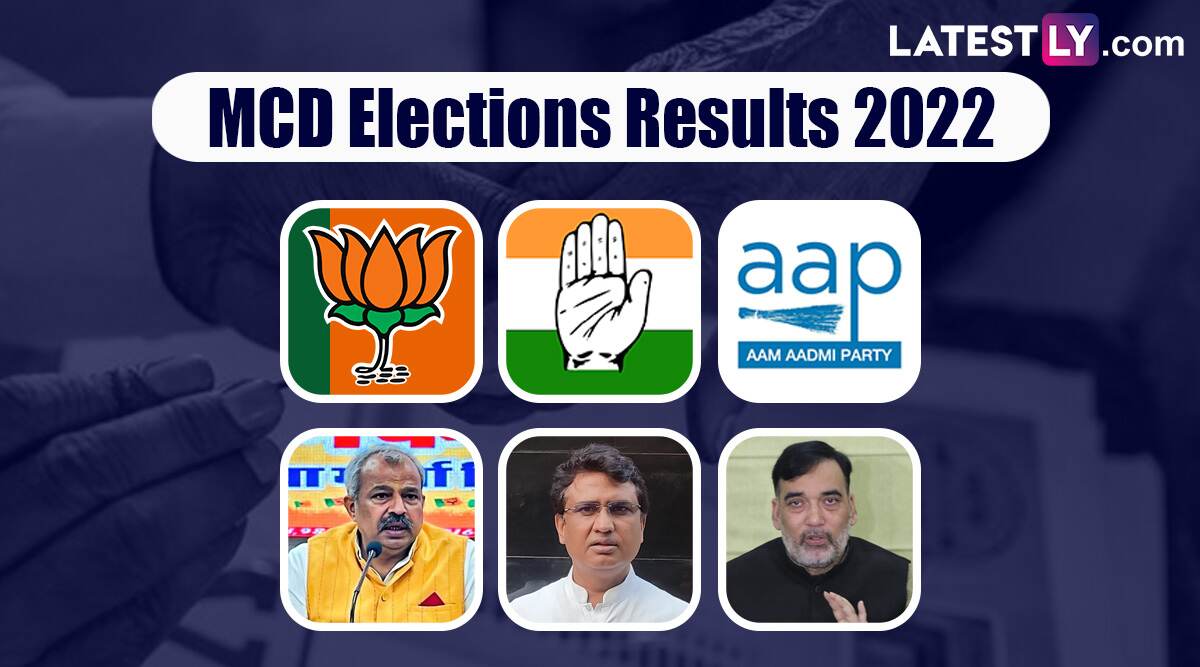 Delhi Mcd Election Result 2022 दिल्ली एमसीडी निवडणूक निकाल लाईव्ह