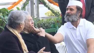 Rahul Gandhi with Sonia Gandhi: राहुल गांधी यांचा आई सोनिया यांच्यासोबतचा आनंदी क्षण पाहिलात का? (Watch Video)