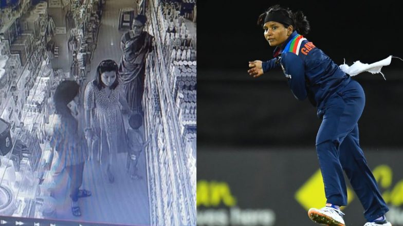 भारतीय क्रिकेटपटू Rajeshwari Gayakwad हिचे सुपरमार्केटमध्ये भांडण, मित्रांसह कर्मचाऱ्याला केली मारहाण, पहा व्हिडीओ