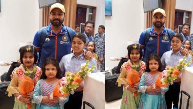 Rohit Sharma बांगलादेशला पोहचताच युवा क्रिकेट चाहत्यांसोबत आला दिसुन, फोटो सोशल मीडियावर व्हायरल