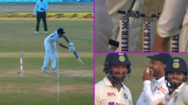 IND vs BAN 1st Test Day 1: श्रेयस अय्यर ठरला नशीबवान, चेंडू स्टंपला लागला पण तरीही नॉट आउट (Watch Video)