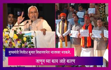 Bihar: विधानसभेत  भाजपवर भडकले मुख्यमंत्री  नितीश कुमार, जाणून घ्या काय आहे कारण