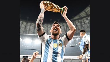 Lionel Messi ने केला विश्वविक्रम; फिफा विश्वचषक 2022 च्या विजयाच्या इंस्टाग्राम पोस्टला मिळाले इतिहासातील सर्वात जास्त लाईक्स (See Viral Post)