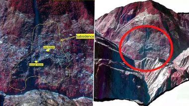 Joshimath Satellite Images: जोशीमठाचं अवघ्या १२ दिवसांत ५.४ सेमी भुस्खलन, इस्त्रोकडून सॅटेलाईट इमेज जारी