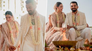 KL Rahul-Athiya Shetty Wedding Photos: अथिया-केएल राहुलचा लग्नसोहळा संपन्न; पहा नवविवाहित जोडप्याचे फोटोज