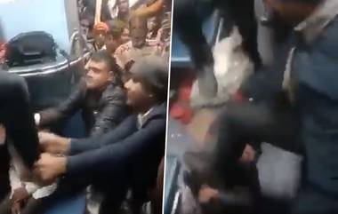 Viral Video: धावत्या ट्रेनमध्ये दोन टीसींकडून प्रवाशास बेदम मारहाण, सोशल मिडीयावर व्हिडीओ व्हायरल