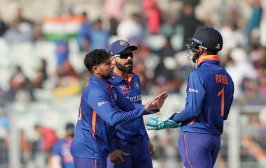 IND vs SL 3rd ODI Live Score: श्रीलंकेचा 51 धावांवर आठवा धक्का, कुलदीपने शनाकाला केले क्लिन बोल्ड (Watch Video)