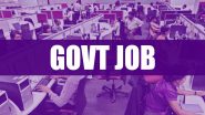 Employment News: केंद्र सरकारच्या 78 विभागांमध्ये 9.79 लाखांहून अधिक रिक्त पदे; केंद्रीय मंत्र्यांनी दिली माहिती