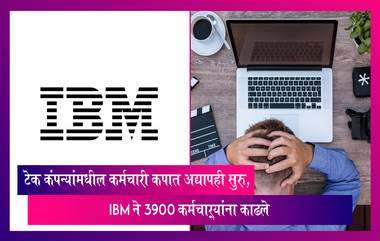 बड्या कंपन्यांमधील कर्मचारी कपात थांबेना, IBM ने 3900 कर्मचाऱ्यांना कामावरून काढले