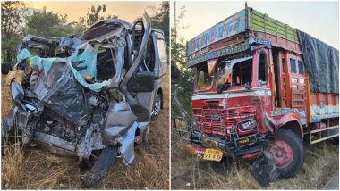 Mumbai-Goa Highway Accident: मुंबई गोवा महामार्गावर कार-ट्रकमध्ये समोरासमोर धडक; 9 ठार, 4 वर्षांचे मूल थोडक्यात बचावले