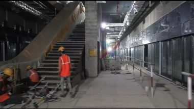 Mumbai's Underground Metro: मुंबईतील पहिली जमिनीखालील मेट्रो, पाहा व्हिडिओ