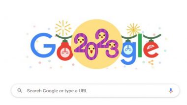 New Year's Day 2023 Google Doodle: नवीन वर्षाच्या स्वागतासाठी गुगलचे खास नववर्ष दिन २०२३ डूडल, पहा
