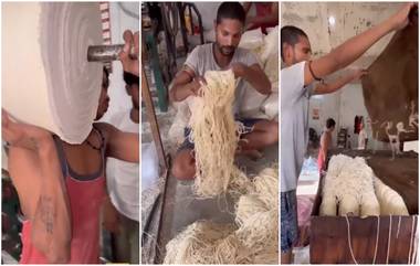 Noodles Viral Video: अरेरे! नूडल्स असे बनवतात? व्हिडिओ पाहाल तर कदाचित खाण्याचीही इच्छा मरेल