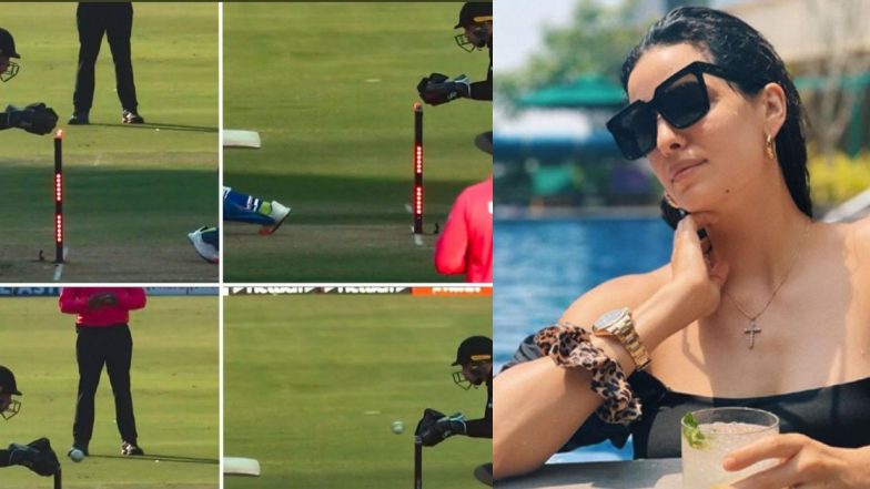 Hardik Pandya Out or Not Out: 'तो कसा आऊट झाला?', हार्दिक पांड्याची पत्नी नताशा अंपायरच्या चुकीवर भडकली