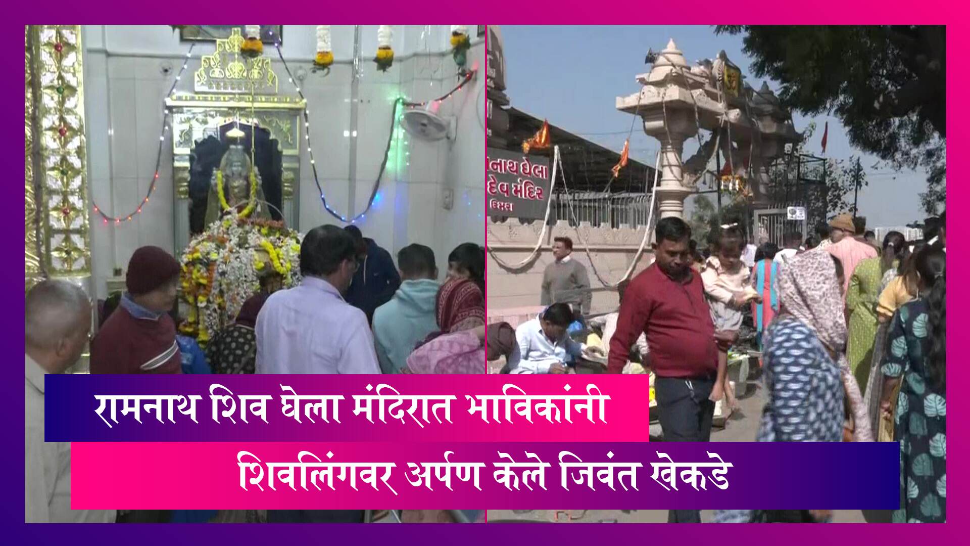 Gujarat:भाविकांनी सुरतच्या रामनाथ शिव घेला मंदिरात शिवलिंगवर अर्पण केले जिवंत खेकडे, जाणून घ्या कारण