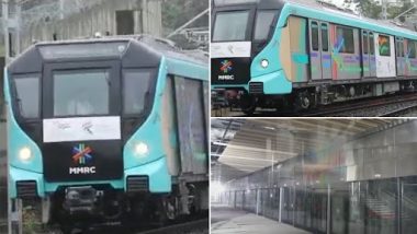 Mumbai Metro Update: आरे ते बीकेसी भागात धावणार्‍या मेट्रो 3 चा पहिला टप्पा लवकरच होणार मुंबईकरांसाठी खुला
