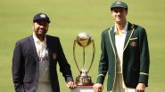 IND vs AUS 1st Test: महिनाभर चालणार 'या' ट्रॉफीसाठी क्रिकेट युद्ध, रोहित शर्मा आणि पॅट कमिन्स केले फोटो सेशन