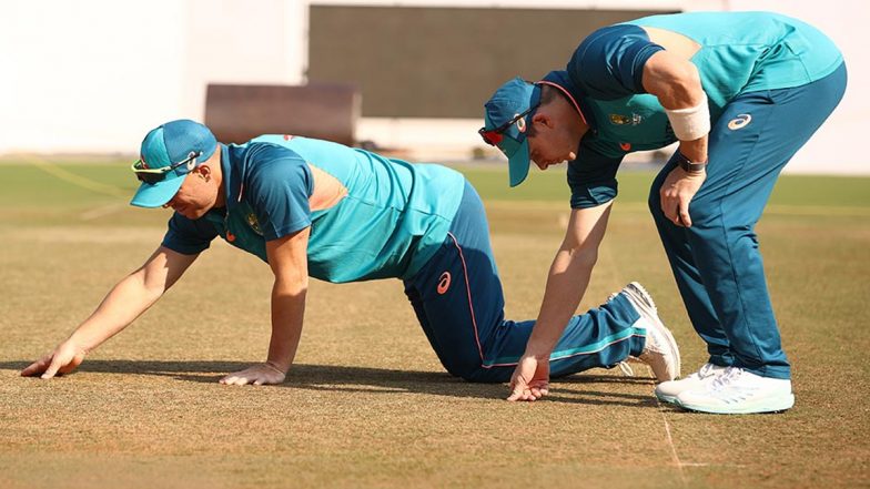 IND vs AUS 1st Test 2023: नागपूरची खेळपट्टी पाहूनच ऑस्ट्रेलियन संघाला फुटला घाम, स्टीव्ह स्मिथला सतावू लागली 'ही' भीती