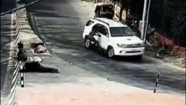 Accident Video: लखनऊ येथील कार-रिक्षा अपघाताचा व्हिडिओ सोशल मीडियावर व्हायरल
