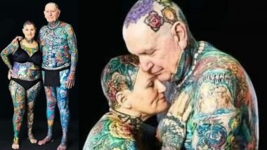 Tattoo Record: वृद्ध जोडप्याने केला टॅटू काढून घेण्याचा विक्रम; तब्बल 2,000 तास घालवले खुर्चीवर