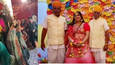 Rajasthan Royal Wedding: राजस्थानमध्ये पार पडले शाही थाटात लग्न; पित्याने मुलीला भेट म्हणून दिले 2 किलो सोने, 100 किलो चांदी, कार, फॅक्टरी, प्लॉटसह कोट्यावधी रुपयांची एफडी (Watch)