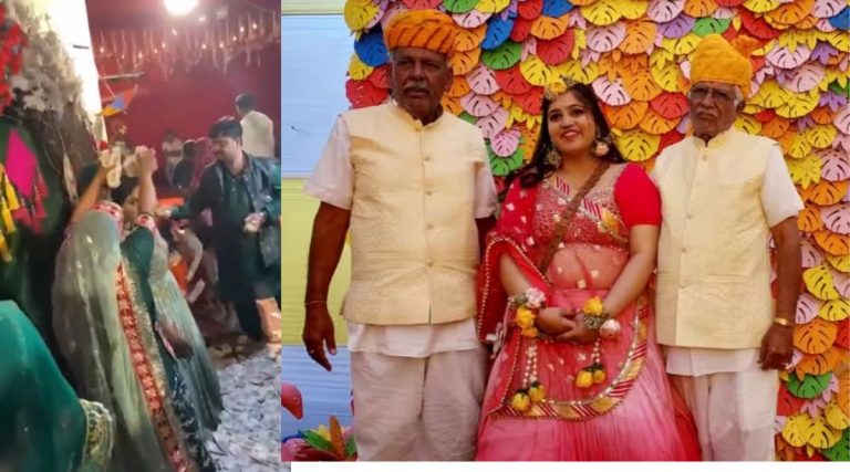 Rajasthan Royal Wedding: राजस्थानमध्ये पार पडले शाही थाटात लग्न; पित्याने मुलीला भेट म्हणून दिले 2 किलो सोने, 100 किलो चांदी, कार, फॅक्टरी, प्लॉटसह कोट्यावधी रुपयांची एफडी (Watch)