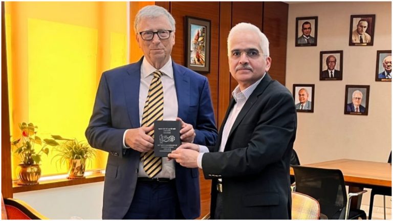 Bill Gates visited RBI: बिल गेट्स आणि आरबीआय गव्हर्नर शक्तीकांत दास यांच्यात भेट, व्यापक चर्चा