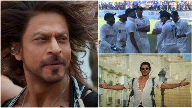 Shah Rukh Khan ने Virat Kohli आणि Ravindra Jadeja च्या 'Pathaan' व्हायरल डान्स व्हिडिओवर दिली प्रतिक्रिया, म्हणाला....