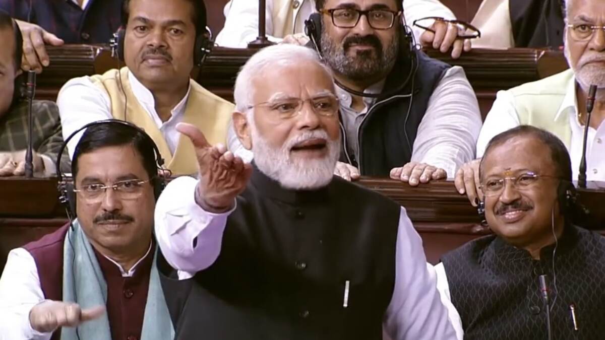 पंतप्रधान Narendra Modi संसदेत अविश्वास प्रस्तावाला आज देणार उत्तर