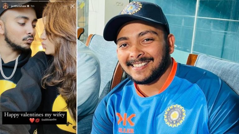 Prithvi Shaw ने Valentine's Day च्या दिवशी पहिल्यांदाच आपल्या प्रेमाची दिली कबुली, नंतर पोस्ट शेअर करून दिला नकार; जाणून घ्या काय आहे प्रकरण