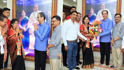 Shubhangi Patil Joins Shiv Sena: शुभांगी पाटील यांनी Uddhav Thackeray यांच्या उपस्थितीत आज 'मातोश्री' वर बांधले शिवबंधन!