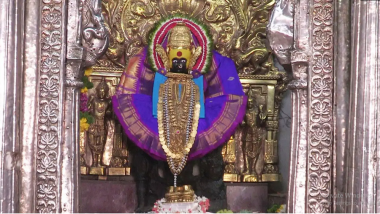 Kolhapur Shree Mahalakshmi Ambabai: अंबाबाईच्या चेहऱ्यावरील भाव बदलले; देवीच्या मूर्तीच्या सौंदर्याला बाधा, वज्रलेप वादाच्या भोवऱ्यात