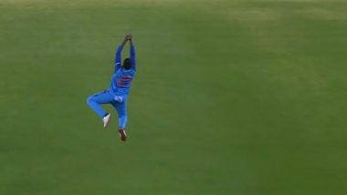 Surya Kumar Yadav एकदा नाही तर 2 वेळा बनला सुपरमॅन, हवेत 3 फूट उडी मारून घेतला अप्रतिम झेल, पहा व्हिडीओ