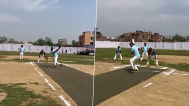 Tej Pratap Yadav Cricket Video: तेज प्रताप यादवने घेतला क्रिकेटचा आनंद. चौकार-षटकारांची केली फटकेबाजी