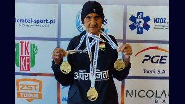 9th World Master Athletics Indoor Championship 2023 मध्ये भारताच्या 95 वर्षीय Bhagwani Devi Dagar यांनी जिंकली 3 सुवर्णपदकं