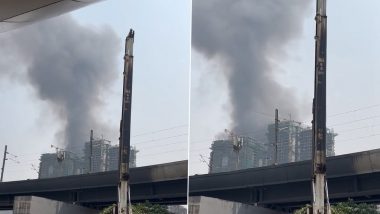 Mumbai Fire: मुंबईतील ओशिवरा रिलीफ रोड येथे फर्निचर बाजारपेठला लागली भीषण आग