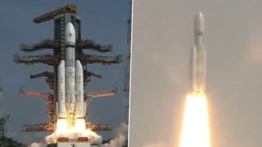 ISRO Launch LVM3 Rocket: इस्रोने रचला इतिहास: भारतातील सर्वात मोठं LVM3 रॉकेट केलं लाँच, 36 उपग्रह नेले अवकाशात