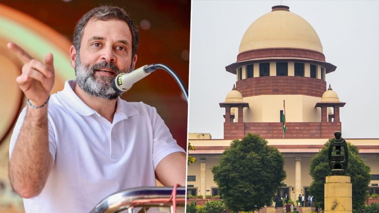 Modi Surname Case: मानहानीच्या प्रकरणात राहुल गांधींना सर्वोच्च न्यायालयाकडून दिलासा, खटला प्रलंबित होईपर्यंत शिक्षेवर स्थगिती