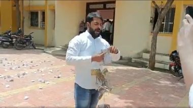 Aurangabad News: फुलंब्री पंचायत समिती कार्यालयासमोर सरपंचाने उधळले पैसे, व्हिडओ व्हायरल (Watch Video)