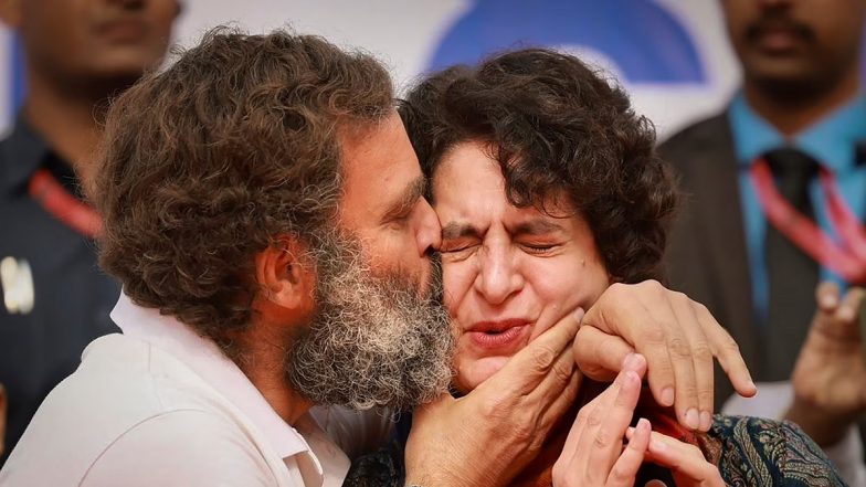 Priyanka Gandhi On Rahul Gandhi: माझा भाऊ निर्भीड जगतो, वास्तव बोलतो; राहुल गांधी यांच्या शिक्षेवर प्रियंका गांधी यांची प्रतिक्रिया