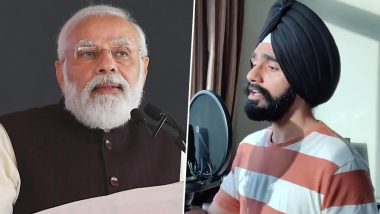 Snehdeep Singh Kalsi ने पाच भाषेत गायले केसरिया गाणे, पंतप्रधान मोदींना शेअर केला व्हिडिओ (Watch Video)