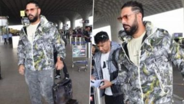 भारताचा माजी अष्टपैलू खेळाडू Yuvraj Singh मुंबई विमानतळावर दिसला नव्या लूक मध्ये, पहा त्याचे फोटो