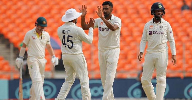 IND vs AUS 4th Test Day 5 Live Score Update: ऑस्ट्रेलियाची पहिली विकेट पडली, अश्विनने कुह्नेमनला केले बाद