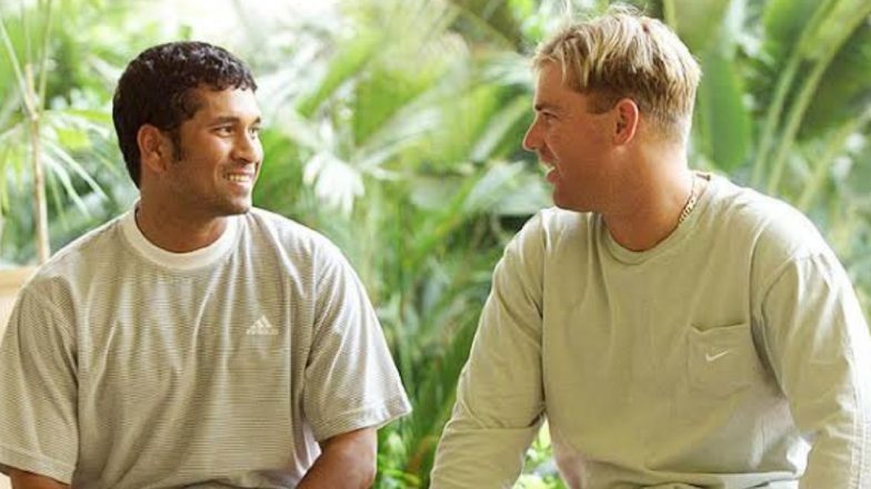 टीम इंडियाचा माजी दिग्गज फलंदाज Sachin Tendulkar ने Sharne Warne ची आठवण करून झाला भावूक, सोशल मीडियावर लिहिला हृदयस्पर्शी संदेश