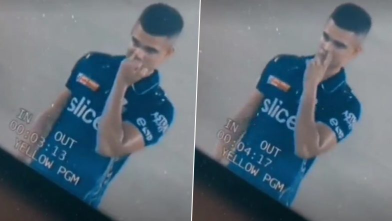 Arjun Tendulkar Viral Video: 'आधी नाकात बोट आणि मग तोंडात...' अर्जुन तेंडुलकरचा लाजिरवाणा व्हिडिओ इंटरनेटवर व्हायरल (Watch Video)
