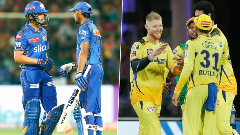 CSK vs MI, Live Score Update: चेन्नई आणि मुंबई हाय व्होल्टेज सामन्यात या दिग्गजांसह उतरत आहेत मैदानात, प्लेइंग इलेव्हनवर एक नजर