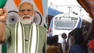 Rajasthan First Vande Bharat Express: अजमेर - दिल्ली कैंट वंदे भारत एक्सप्रेसला पंतप्रधानांनी दाखवला हिरवा झेंडा, राज